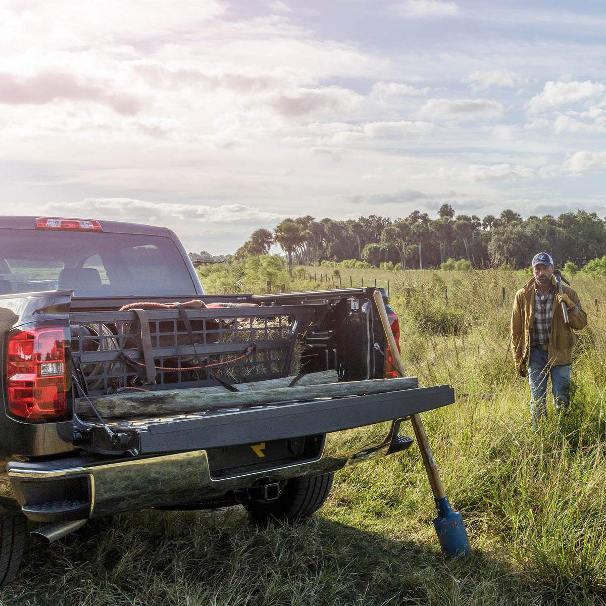 ROLL N LOCK CM448 RealTruck Roll-N-Lock Cargo Manager Truck Bed Organizer – CM448 – Fits 2009 - 2018, 2019 - 2020 Classic Dodge Ram 1500/2500/3500 6' 4" Bed (76.3")