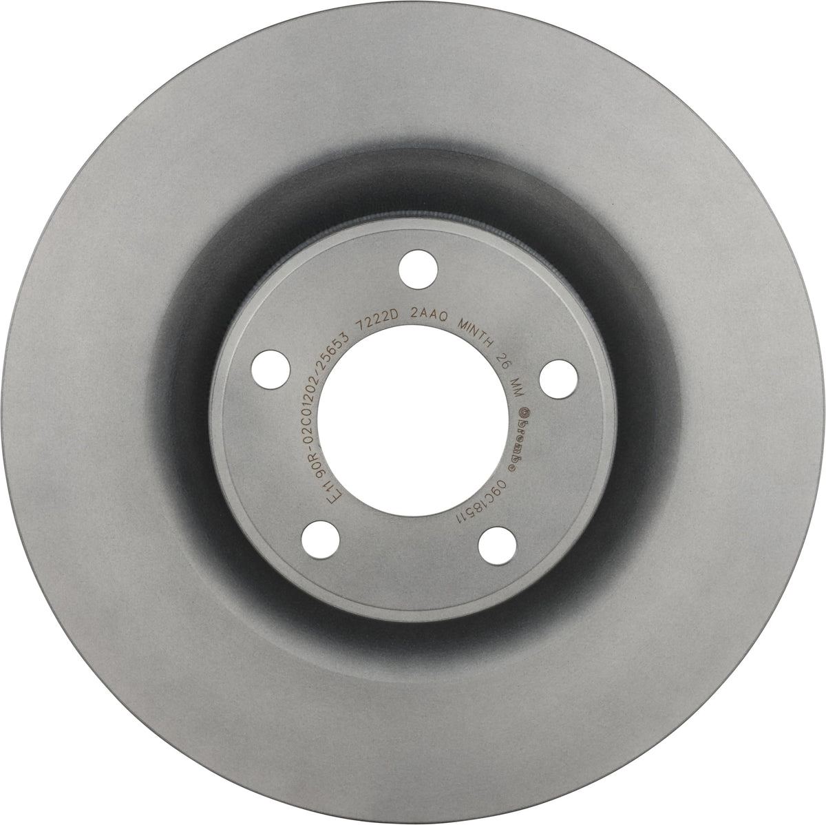 BREMBO 09C18511C02 Brembo 09.C185.11 UV Coated vented Front Brake Rotor FORD USA/LINCOLN OE# 7T4Z1125A