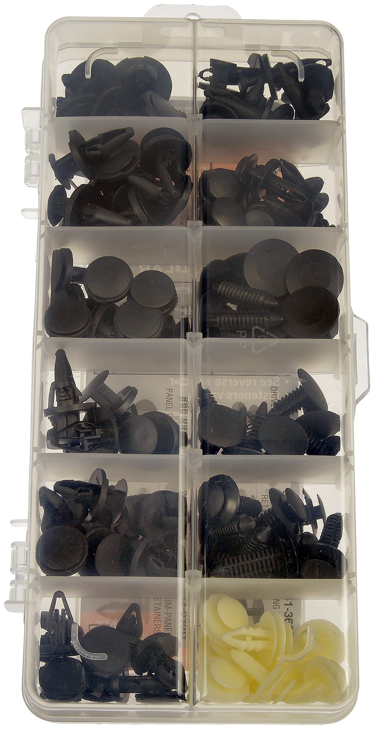 Dorman 030-734 Fastener Tech Tray, 110 Piece Universal Fit