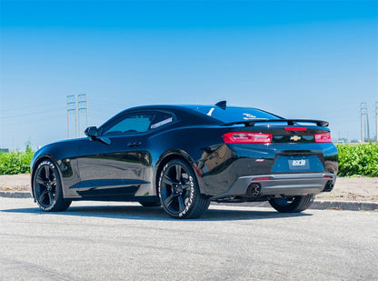 BORLA 140689CF BORLA 140689CF Cat-Back System for 2016-2023 Chevrolet Camaro SS 6.2L V8 AT/MT (EXC. Convertible) With Single Split Rear Exit Exhaust, Non-NPP. Does NOT fit vehicles with Ground Effects Package (GFX)