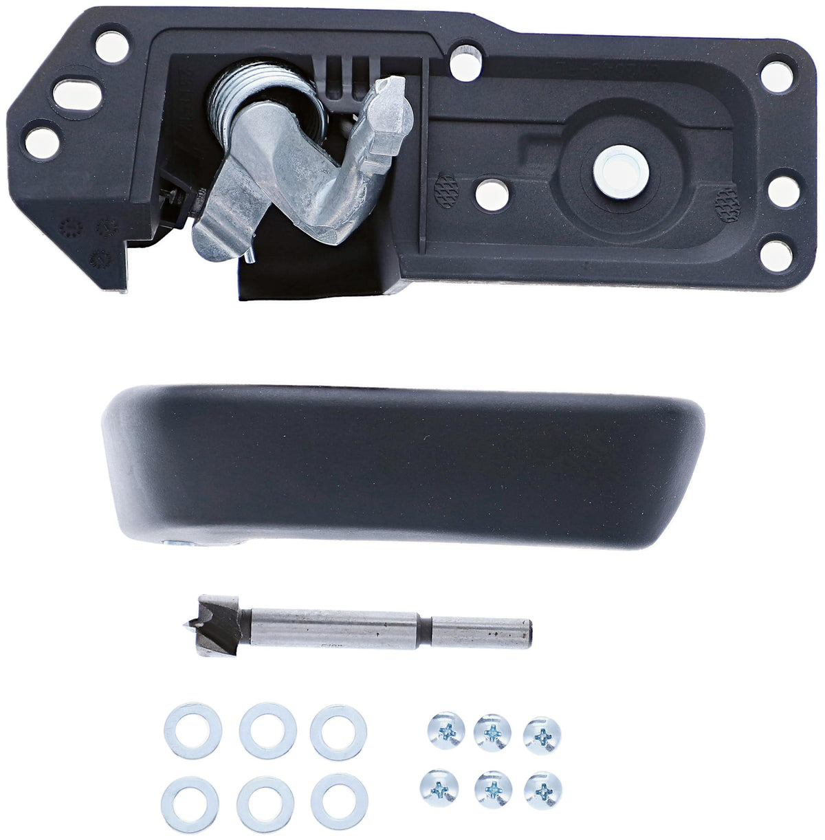 DORMAN 80374CD Dorman 80374CD Interior Door Handle Compatible with Select Cadillac / Chevrolet / GMC Models, Black; Textured