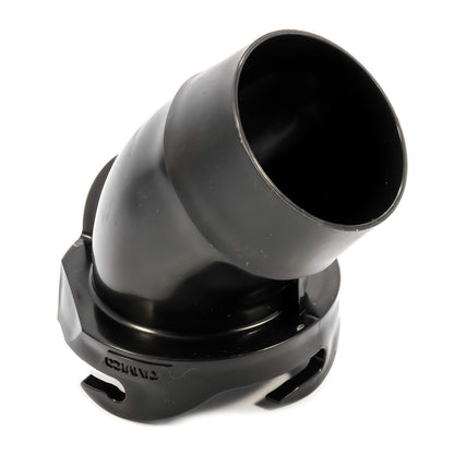 CAMCO 39403 Camco 39403 45 Degree Hose Adapter Sewer Fitting,Black,3 Inch