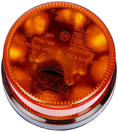 Hella 066146011 LED-BEACON K-LED NANO FLEX PIPE MO