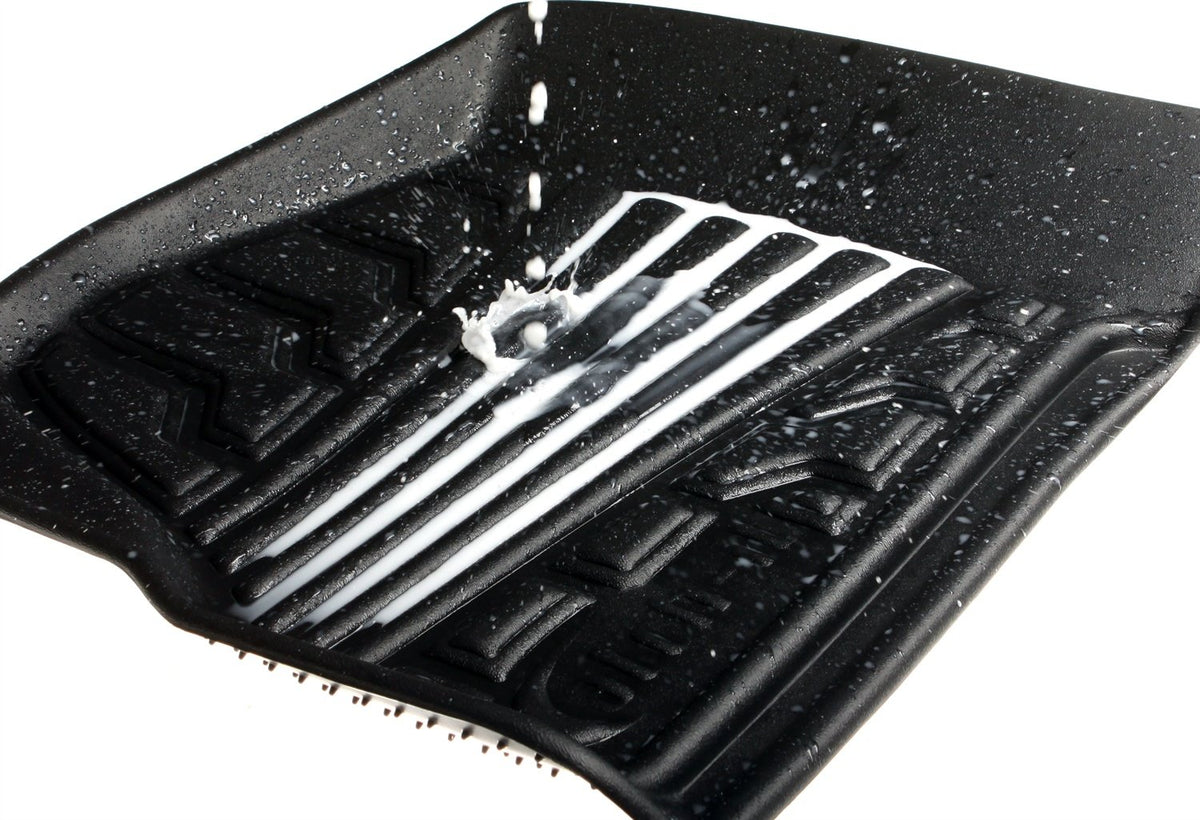 LUND 283129-B Lund 283129-B Black Front Pair Catch-It Vinyl Floor Mat