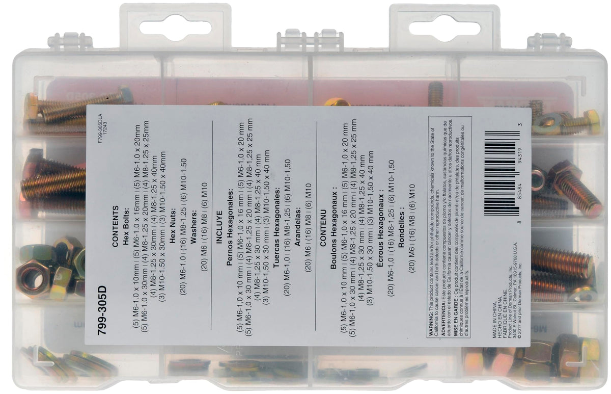 Dorman 799-305D Pro Pack Metric Class 10.9 Hardware