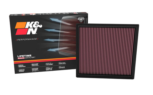 K&N FILTER 33-5138 K&N Filter 33-5138 REPLACEMENT AIR FILTER