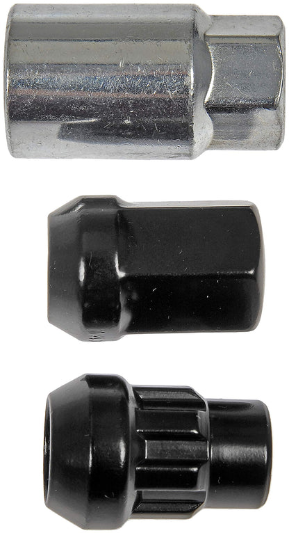 Dorman 713-675A Black Acorn Wheel Nut Lock Set