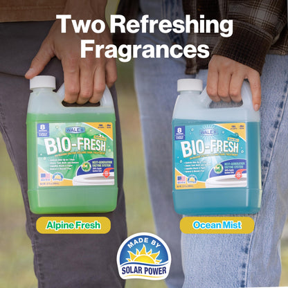 WALEX BIOFRAF64 Walex Bio-Fresh Liquid RV Black Tank Treatment - Alpine Fresh, 64 oz