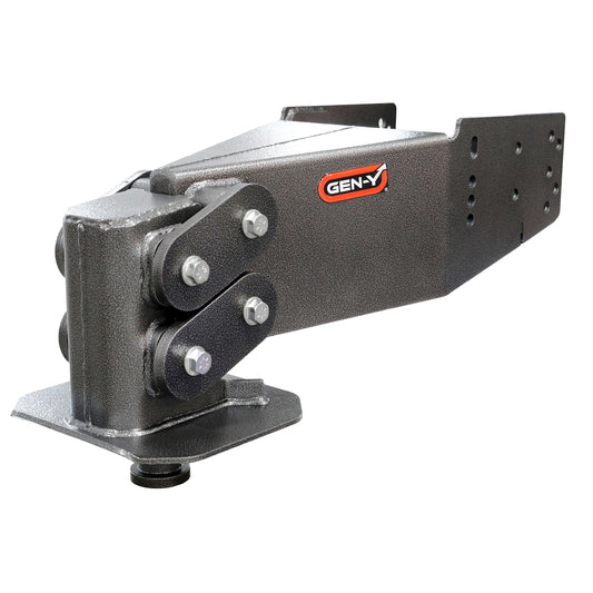 GEN-Y HITCH GH-8040 GEN-Y Hitch GH-8040 Executive Torsion-Flex King Pin Fifth Wheel Box, 1.5K - 3.5K Pin Weight, 21K Towing - Check Fitment Chart