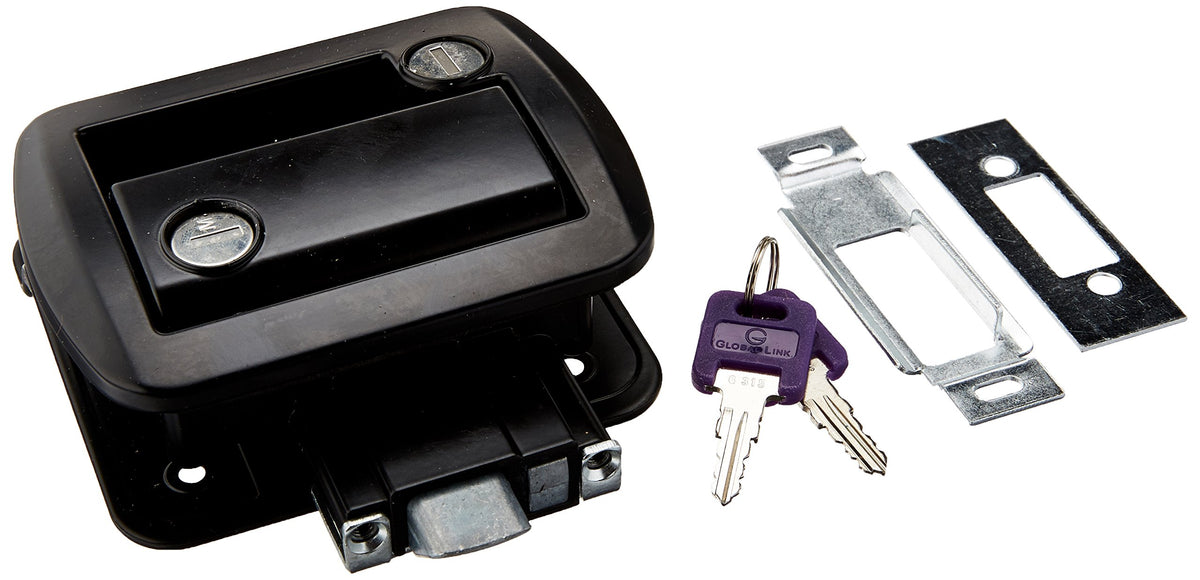 AP PRODUCTS 013-570 AP Products 013-570 Black Global Travel Trailer Entrance Lock Set