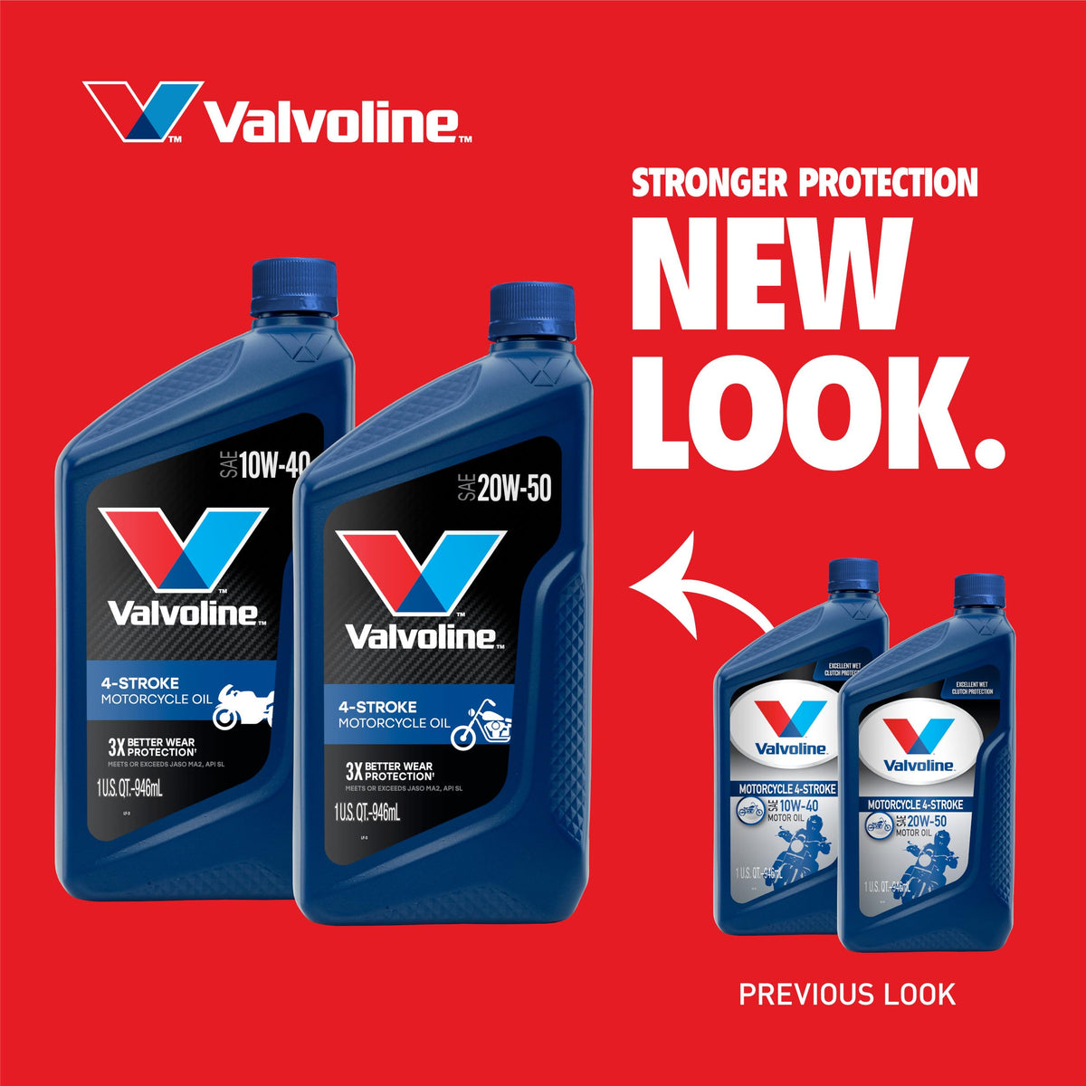VALVOLINE 798151 Valvoline 4-Stroke Motorcycle 10W-40 Motor Oil 1 Quart