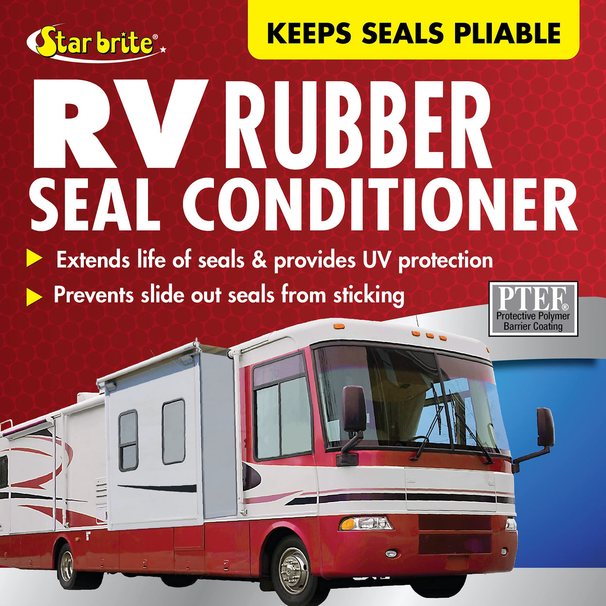 STAR BRITE 076116 STAR BRITE Premium RV Rubber Seal Conditioner - UV & Weather Resistant