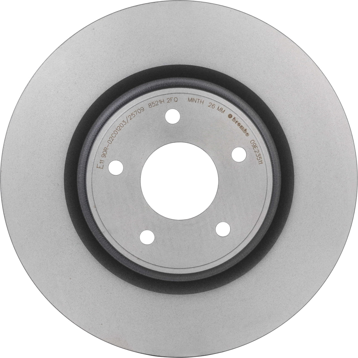 Brembo 09.E235.11 UV Coated vented Front Brake Rotor