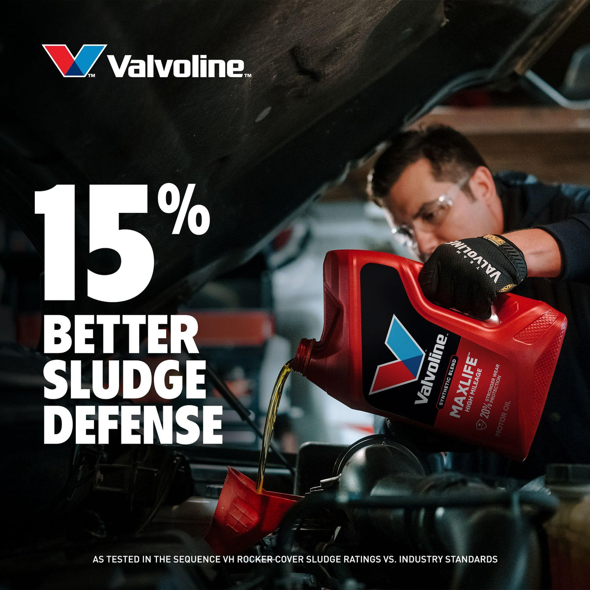 VALVOLINE 881161 Valvoline High Mileage with MaxLife Technology 10W-30 Synthetic Blend Motor Oil 5 Quart