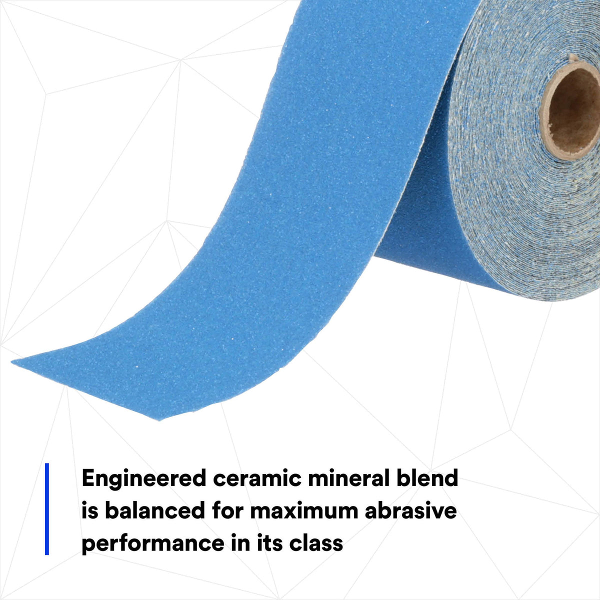3M 36217 3M Stikit Blue Abrasive Sheet Roll, 36217, 80+ Grade, 2-3/4 in x 20 yd