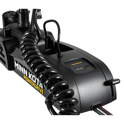 MINN KOTA 1358451 Minn Kota PowerDrive Bow-Mount Electric Trolling Motor with GPS – 55 Lb. Thrust, 54 In. Shaft, Freshwater