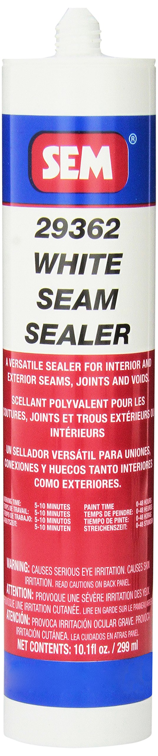 SEM PRODUCTS 29362 SEM 29362 White Seam Sealer - 10.1 fl. oz.