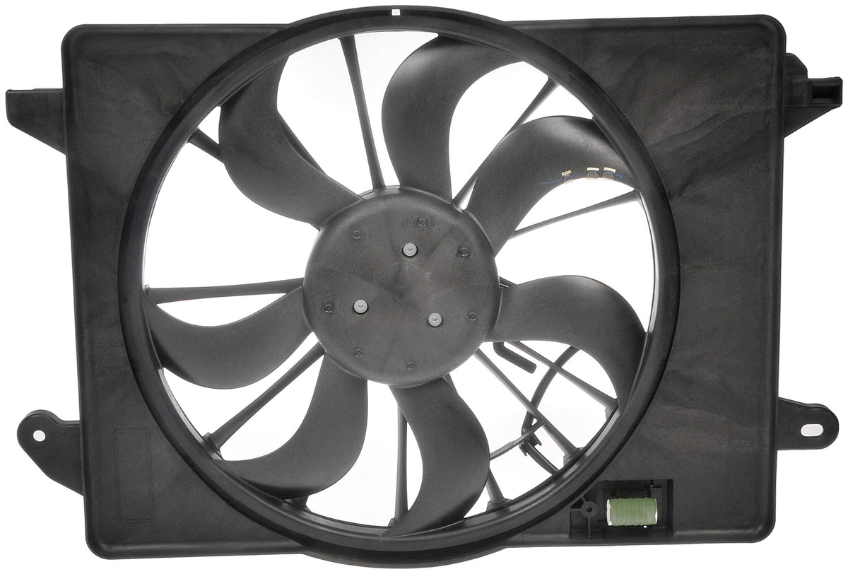DORMAN 621-526XD Dorman 621-526XD Radiator Fan Assembly With Brushless Motor Compatible with Select Chrysler/Dodge Models (OE FIX)