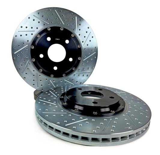 Baer Brakes 2301064 EradiSpeed+ Front 2-piece Brake Rotors Slotted