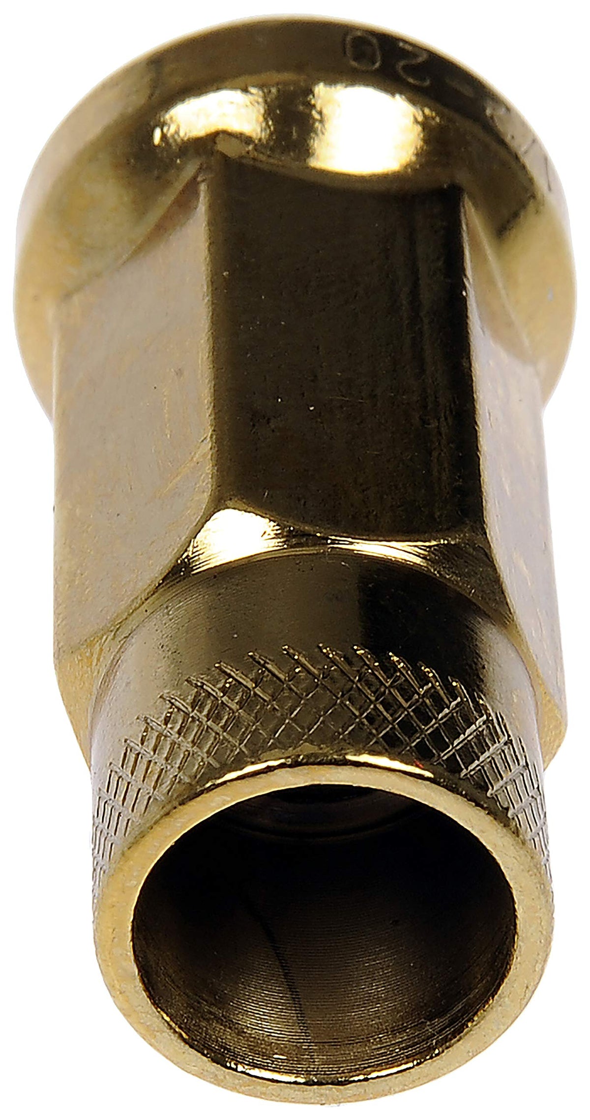 Dorman 713-285K GOLD OPEN END KNURLED WHEEL NUTS
