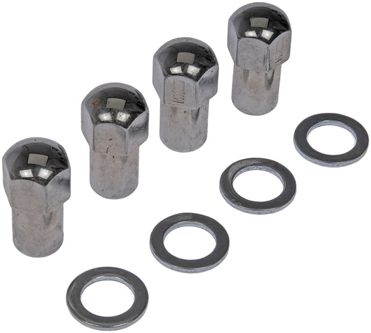 Dorman 711-603 WHEEL NUT CHROME DUPLEX MAG M14-1.50