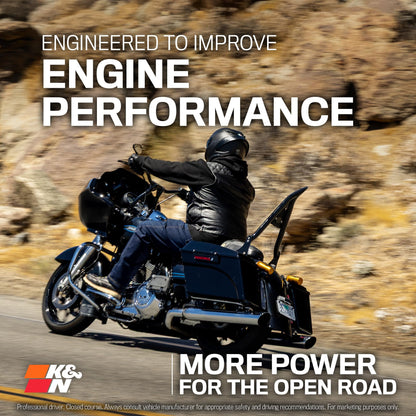 K&N FILTER HD-1102 K&N Engine Air Filter: High Performance, Powersport Air Filter, HD-1102