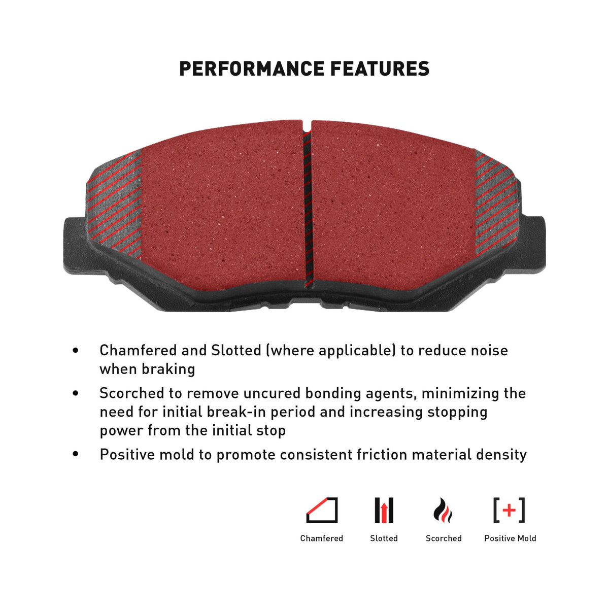 Dynamic Friction 1600-2052-00 DFC Front 5000 Euro Ceramic Brake Pads