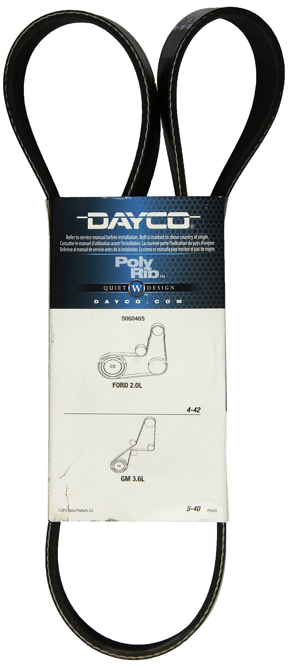 Dayco 5060465 BMW/CADILLAC/FORD/MERC 2.0/3.6/3.8