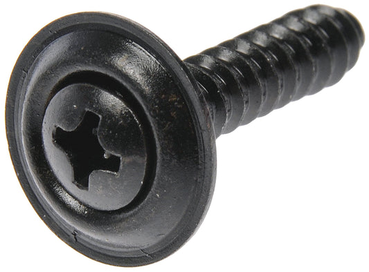 DORMAN 961-201D Dorman 961-201D Trim Screw - Black - No.10-16 X 1 in., 5 Pack