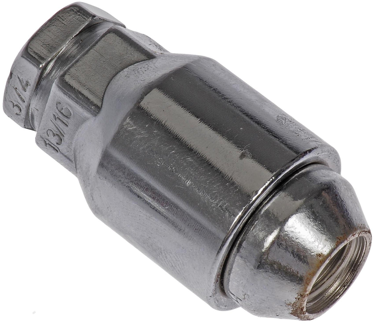 DORMAN 711-728 Dorman 711-728 Wheel Nut Lock Chrome Acorn Bulge Set M12-1.75, 4 Pack Universal Fit