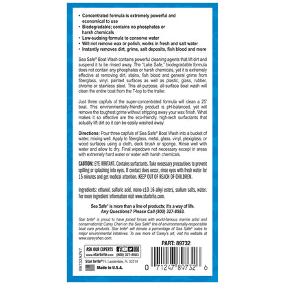 STAR BRITE 089732PW STAR BRITE Sea Safe Boat Wash Multi-Surface Cleaner
