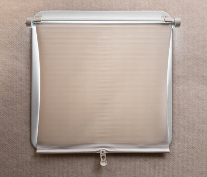 CAMCO 42913 Camco 42913 Retractable Lights Out Vent Shade (Cream)
