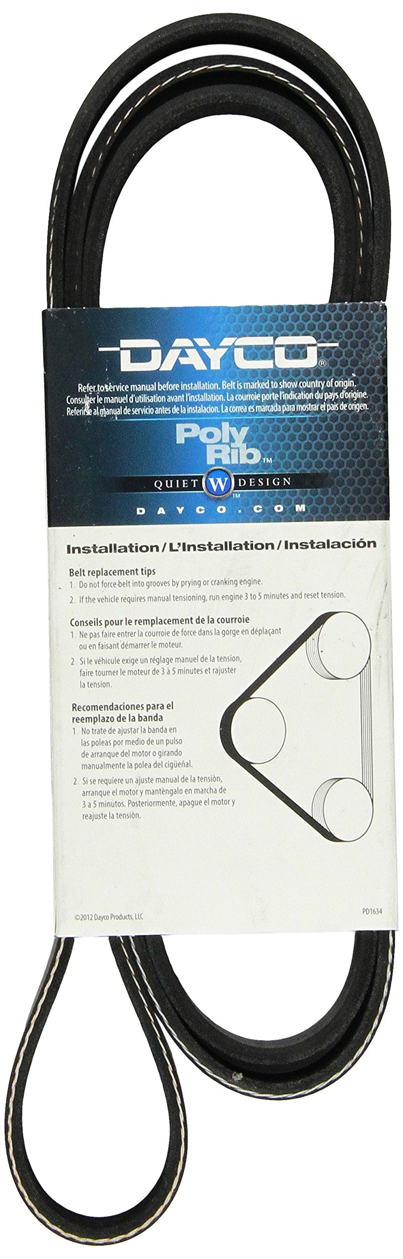 DAYCO 5070695 Dayco 5070695 Serpentine Belt