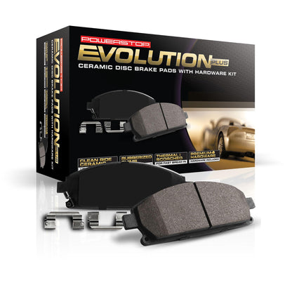 Powerstop 17-1066 Z17 Replacement Ceramic Brake Pads Front