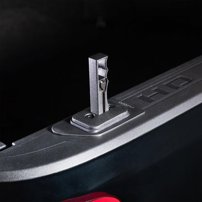 PUTCO 99917B Putco Push-Up Stake Pocket Grab Handle - Single Retractable Rear Passenger-Side Stake Pocket Grip for Chevy Silverado 1500 & GMC Sierra 1500 2014-2018, HD 2015-2019