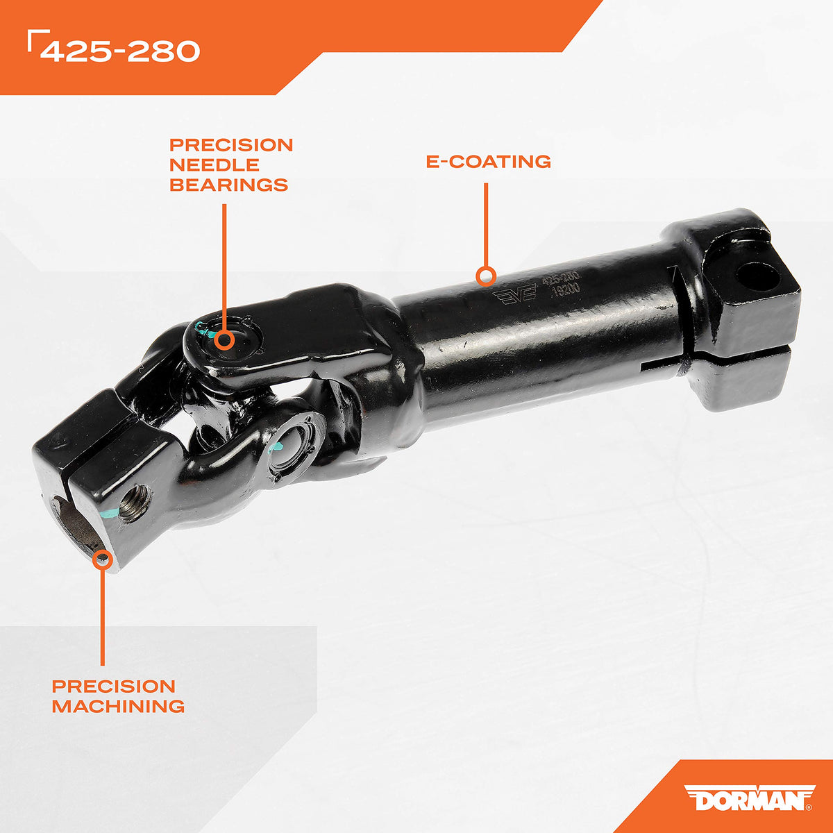 DORMAN 425-280 Dorman 425-280 Steering Shaft Compatible with Select Dodge/Ram Models