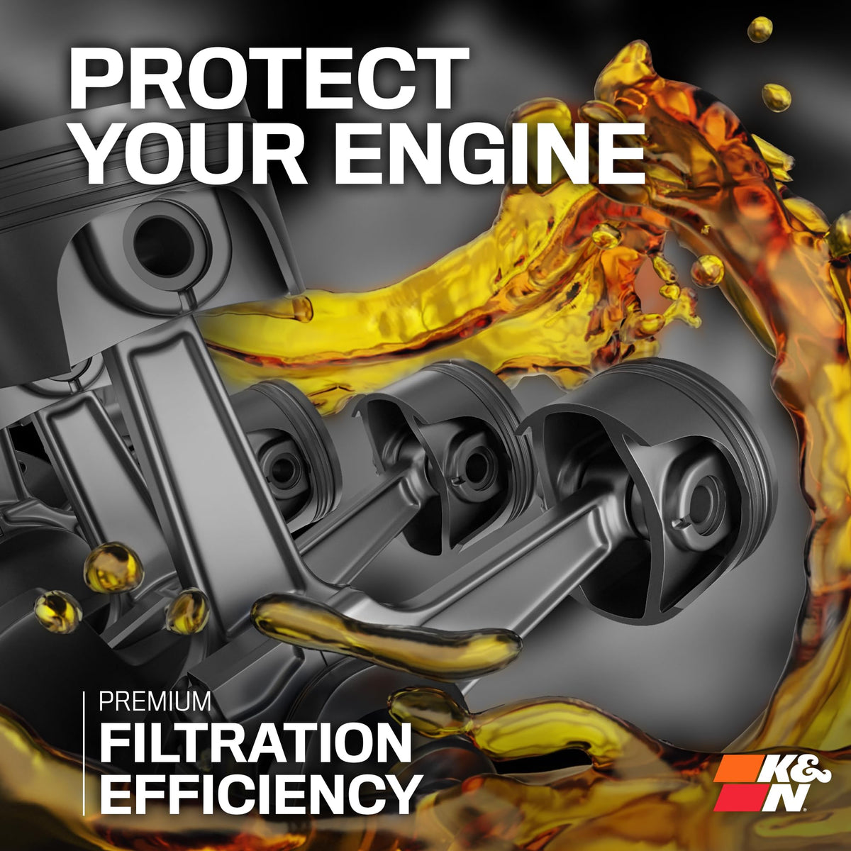 K&N FILTER SO-1017 K&N Select Oil Filter: Designed to Protect your Engine, SO-1017