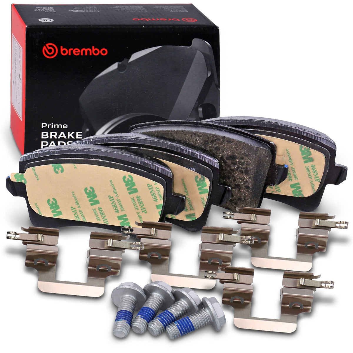 BREMBO P85099 Brembo P85099 Low-Met Rear Disc Brake Pad Set AUDI OE# 8K0698451B