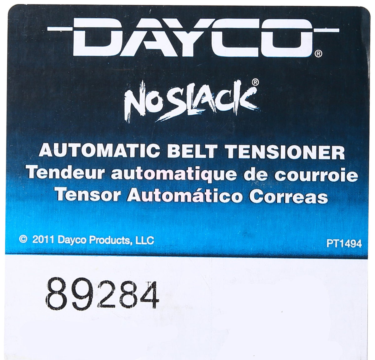 Dayco 89284 AUDI/VW 1.8/1.9/2.0L