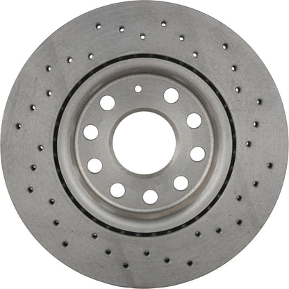 BREMBO 0991671XC02 Brembo 09.9167.1X Xtra UV Coated vented drilled Front Brake Rotor AUDI/SEAT/SKODA/SKODA (SVW)/VW/VW (FAW) OE# 1K0615301AK