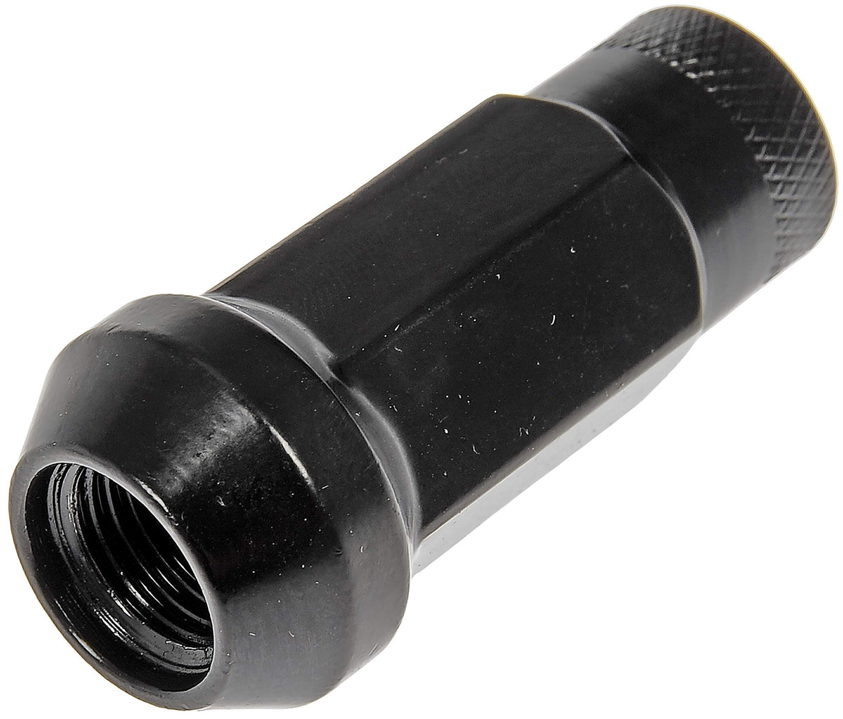Dorman 713-485A BLACK OPEN END KNURLED WHEEL NUTS