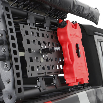 GO RHINO 5950020T Go Rhino Gear Plate | Mild Steel, Textured Black | 5950020T | Fits Go Rhino SRM Series Roof Racks, CEROS Roof Racks, XRS Overlanding Xtreme Racks, & More