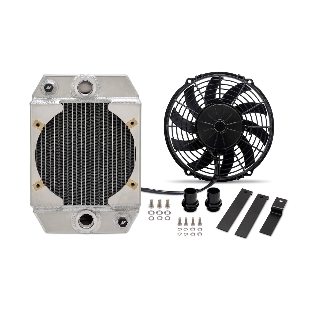 MISHIMOTO MMRAD-UNI-DRGN Mishimoto MMRAD-UNI-DRGN Drag Race Performance Aluminum Radiator, Universal 9", Natural