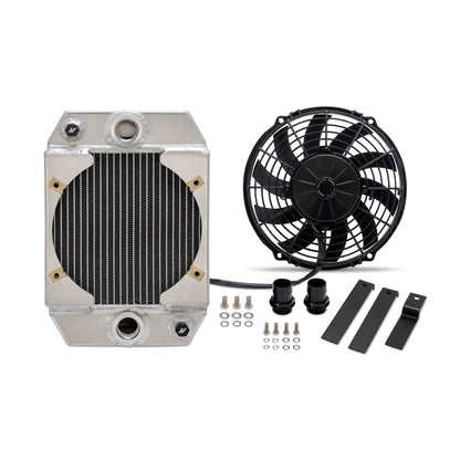 MISHIMOTO MMRAD-UNI-DRGN Mishimoto MMRAD-UNI-DRGN Drag Race Performance Aluminum Radiator, Universal 9", Natural