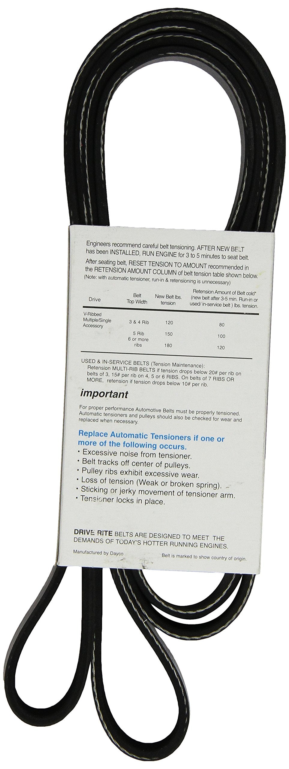 Dayco 5060945DR Serpentine Belt