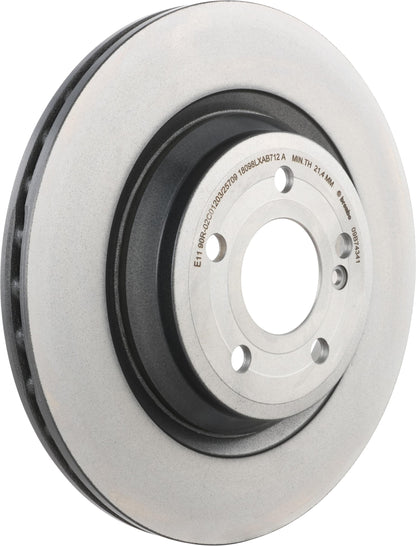 BREMBO 09B74341C02 Brembo 09.B743.41 UV Coated vented Rear Brake Rotor MERCEDES-BENZ OE# A0004231412