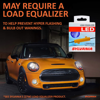 SYLVANIA 2825LED.BP SYLVANIA - 2825 T10 W5W ZEVO LED White Bulb - Bright LED Bulb, Ideal for Interior Lighting - Map, Dome, Trunk, Cargo and License Plate (Contains 1 Bulb)