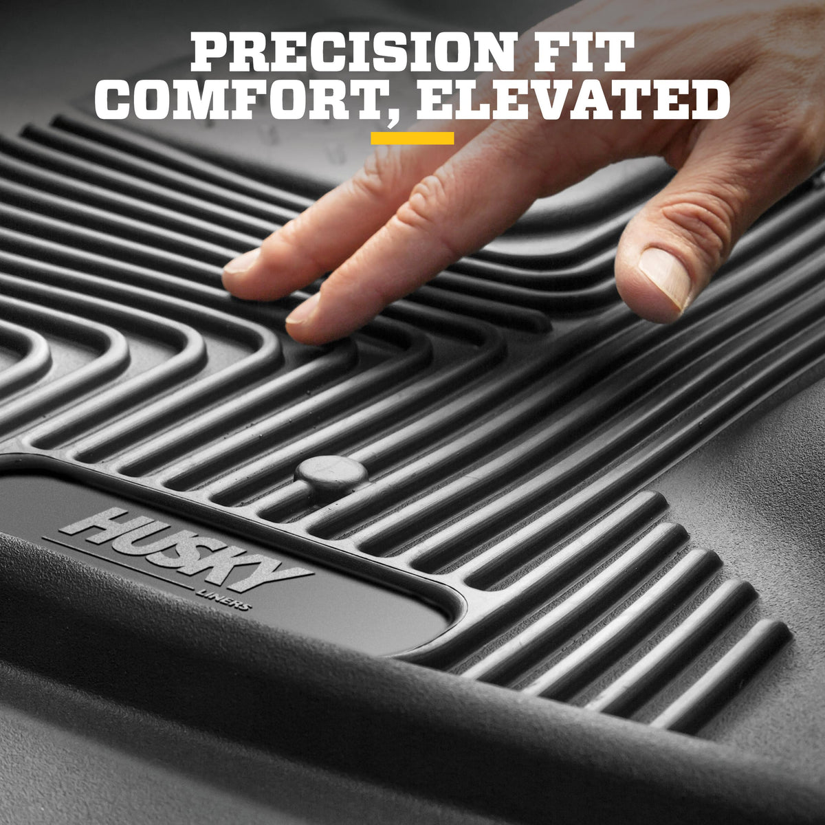 Husky Liners 50781 Husky Liners X-act Contour Floor Mats – Fits 2024-2026 Honda CR-V (Includes Hybrid Models) – Front Row, 1-pc Black - 50781