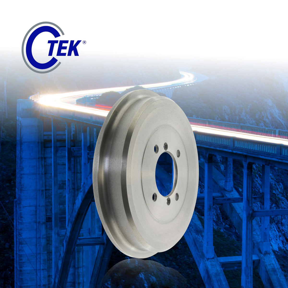 Centric Parts 123.44048 C-Tek Automotive Rear Brake Drum