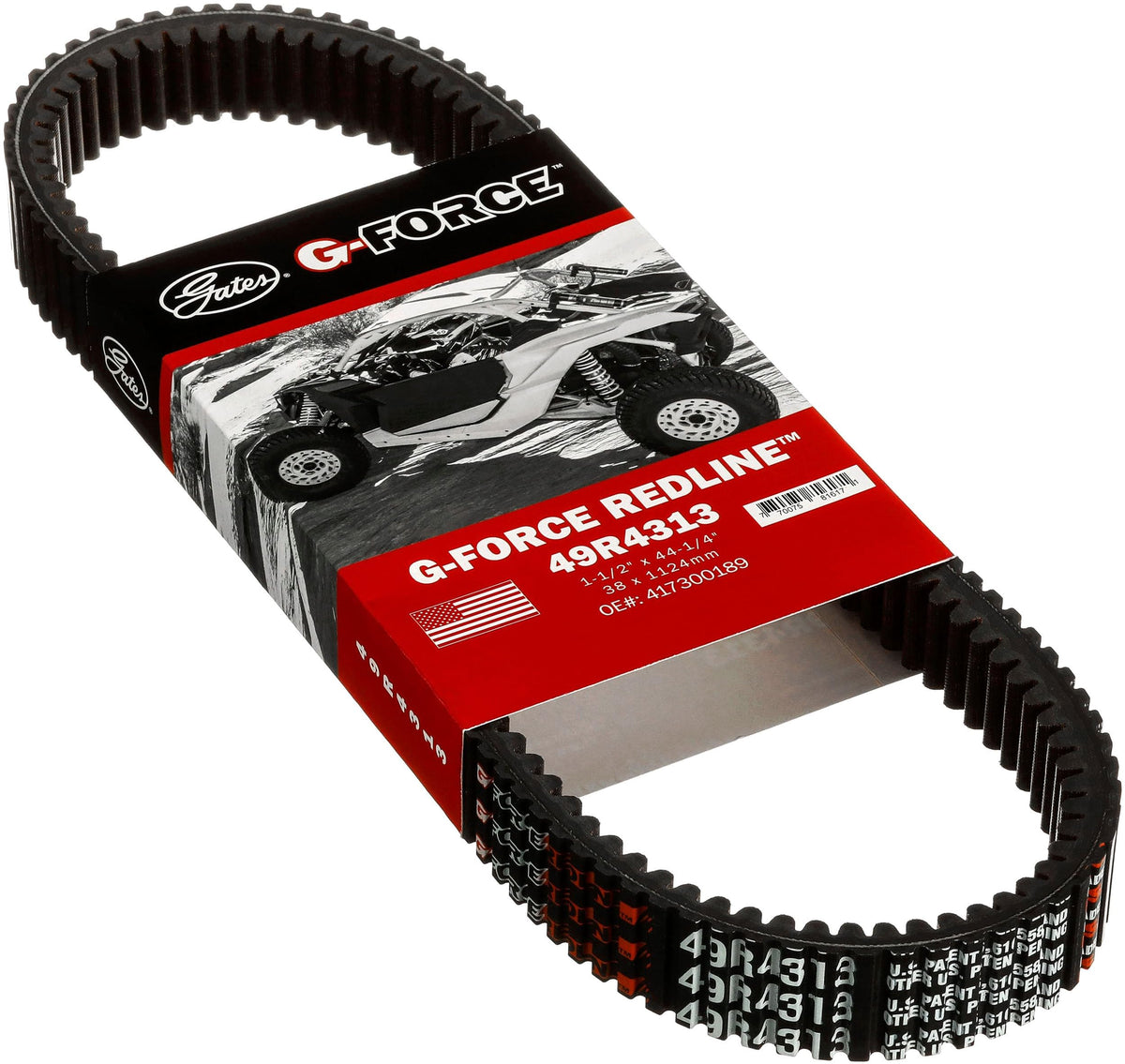 Gates 49R4313 G-Force Redline Continuously Variable